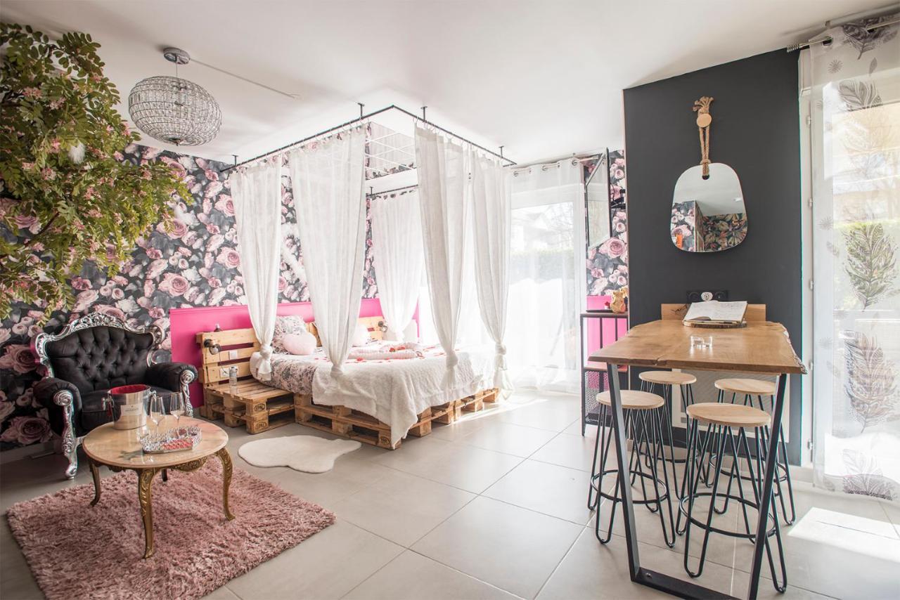 Romantisme Et Glamour 2 Avec Spa , Clim Et Jardin Dijon Dış mekan fotoğraf